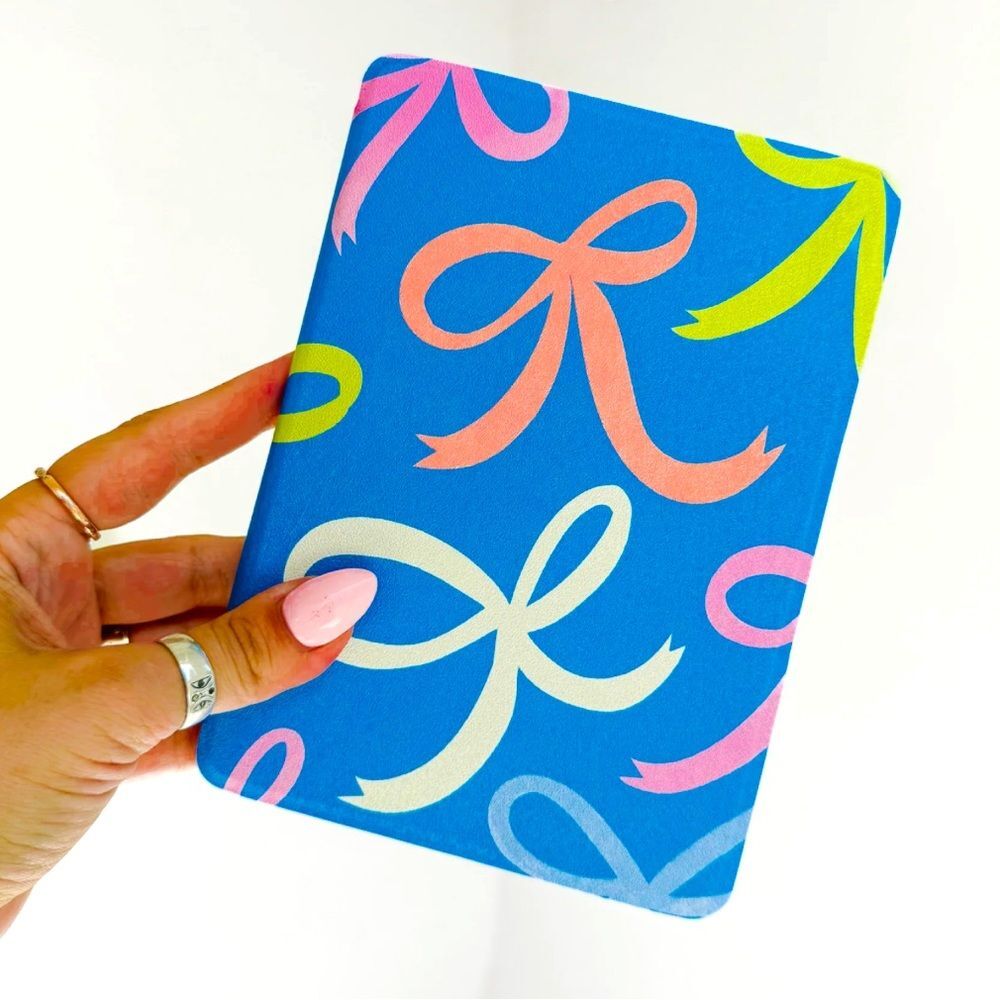 Page. All Tied Up Colorful Bows Kindle Case Paperwhite